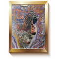 art board with black and purple color