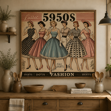 Vintage farmhouse style Digital posters