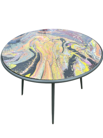 Interstellar retreat patio table