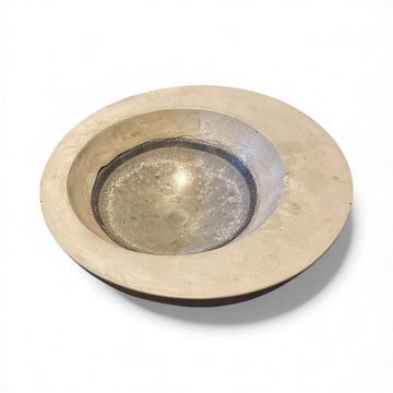 Cement + Resin Food Safe Bowl  Modern Sculptural Concrete Dish for Home & Kitchen