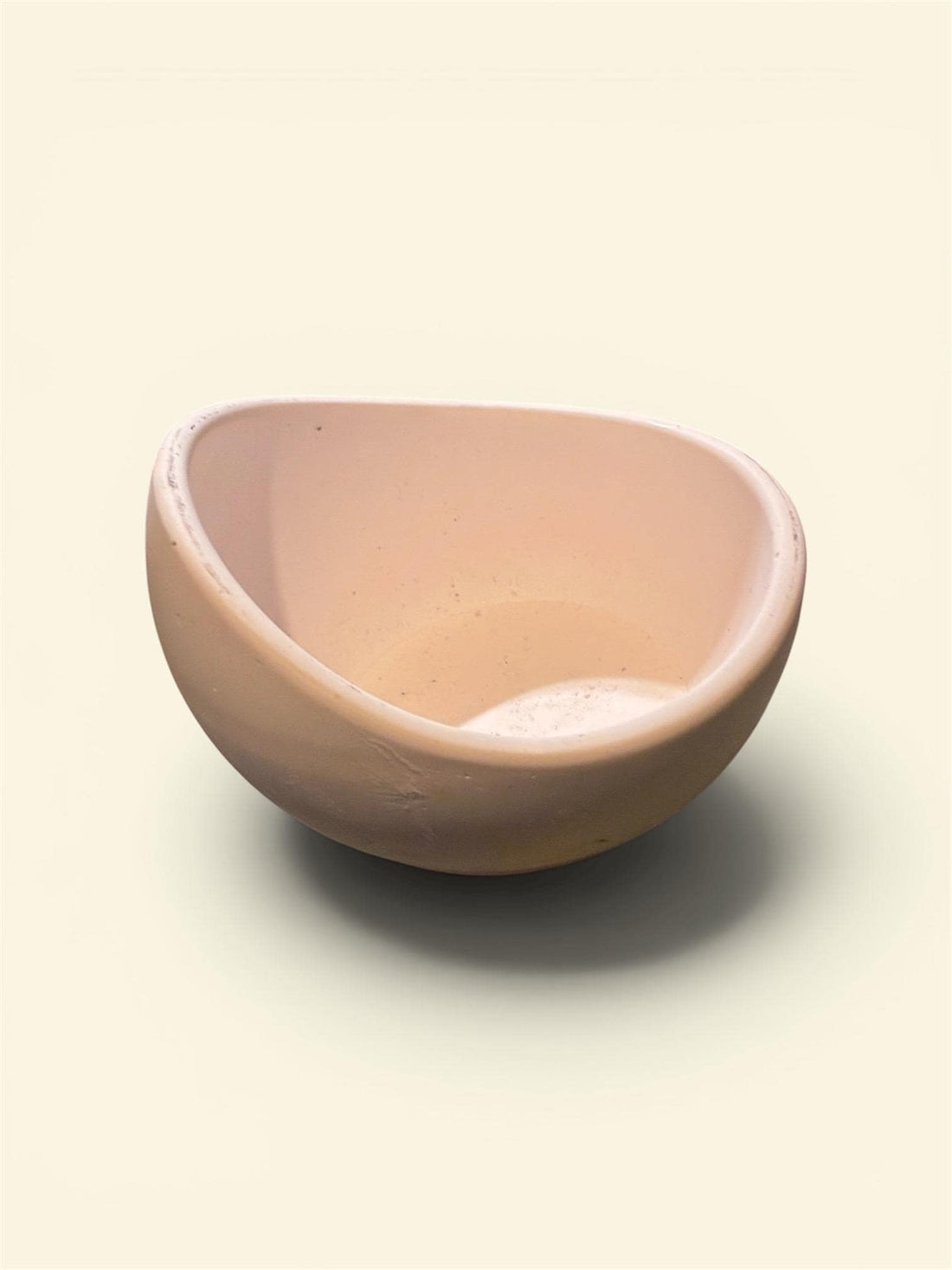 Blush Concrete Bowl  Quiet Bloom Collection | Handmade Modern Catchall Bowl | Pink Concrete Decor | Vanity Dish | Jewelry Holder