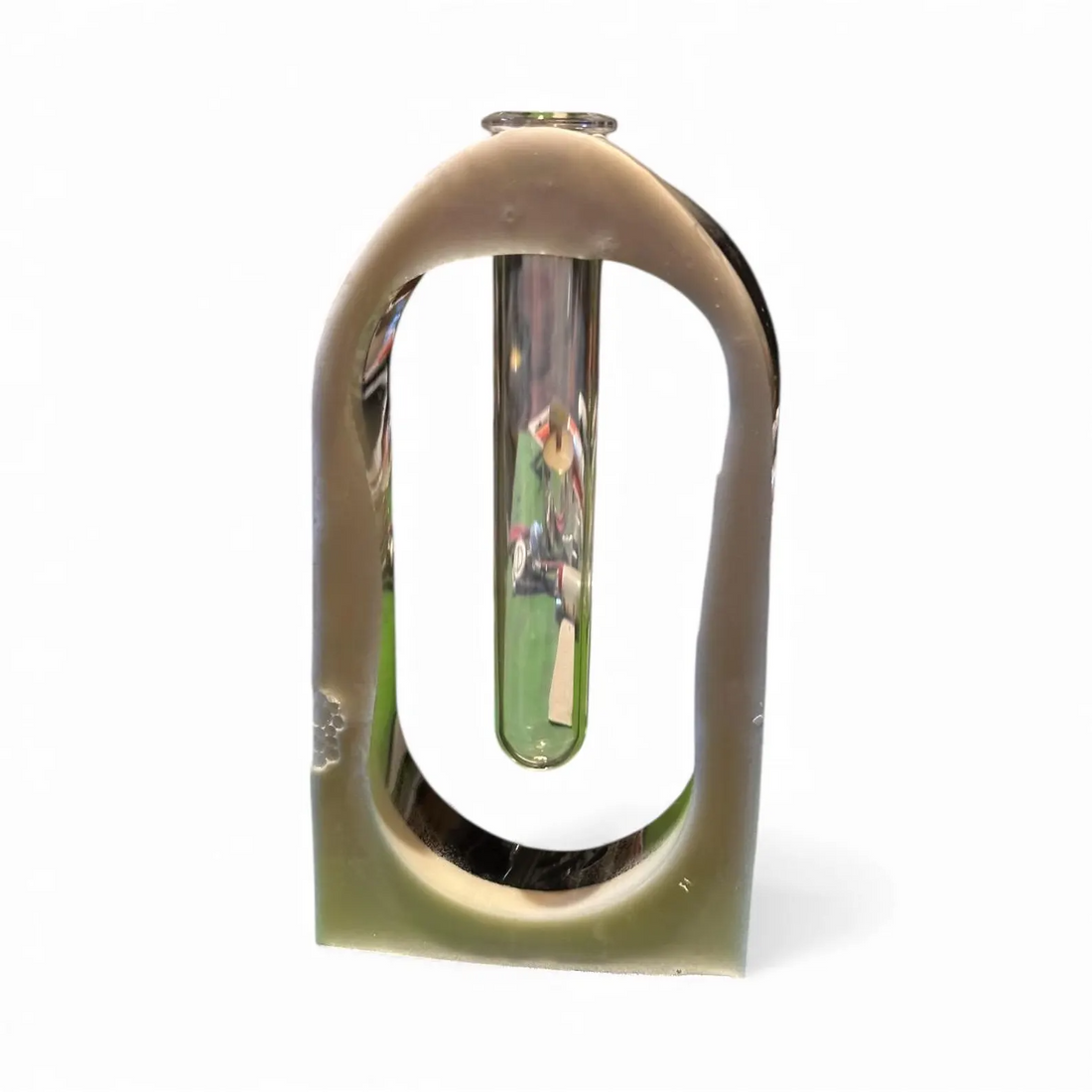 Handmade Resin Bud Vase – Minimalist Hydroponic Propagation Station