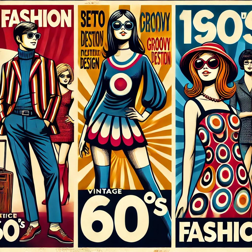 Vintage fashion flair in warm Digital art decor